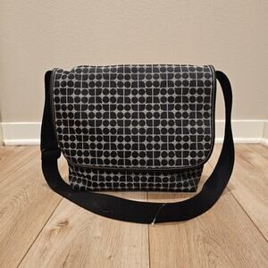 NWOT Kate Spade Noel Dot Canvas Messenger Bag